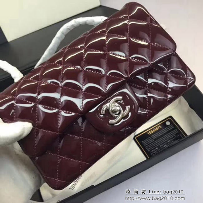 香奈兒CHANEL 升級版A1116小羊皮金銀鏈條單肩斜挎包 DSC1046